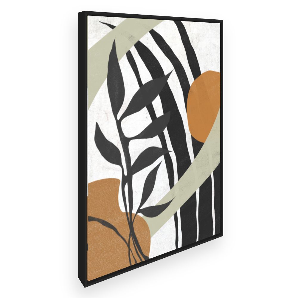 Toile Lignes artistiques abstraites