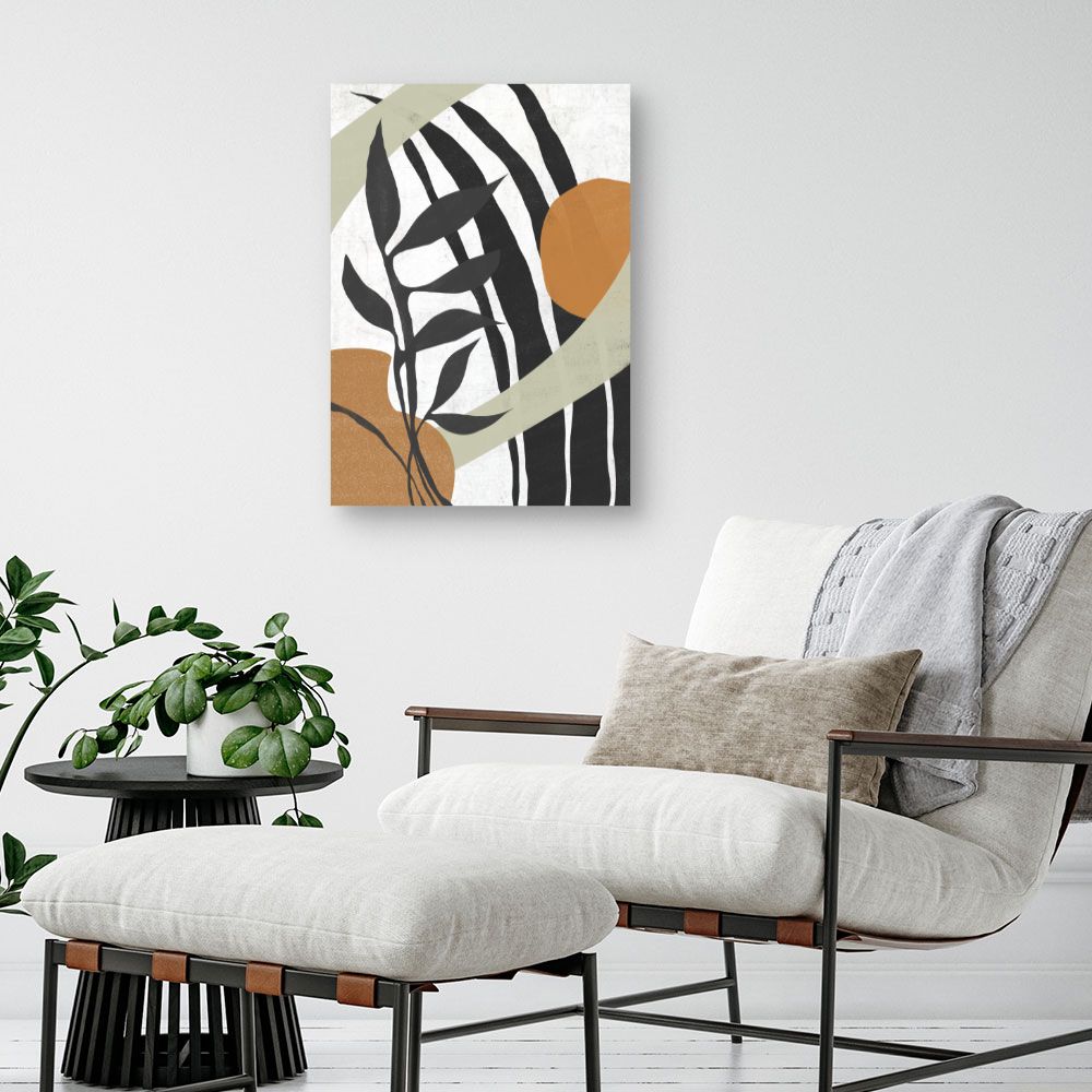 Tableau Lignes artistiques abstraites