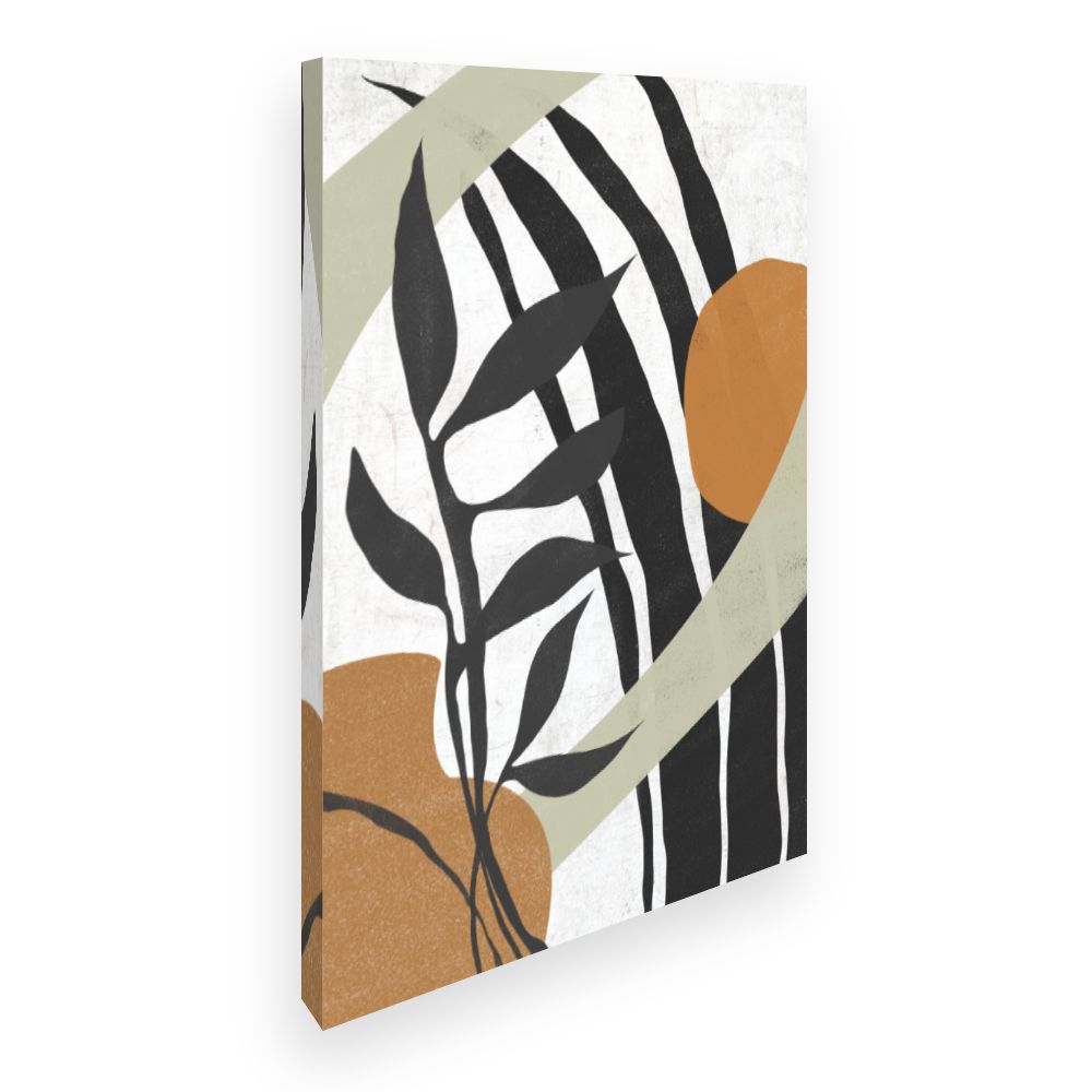 Toile Lignes artistiques abstraites