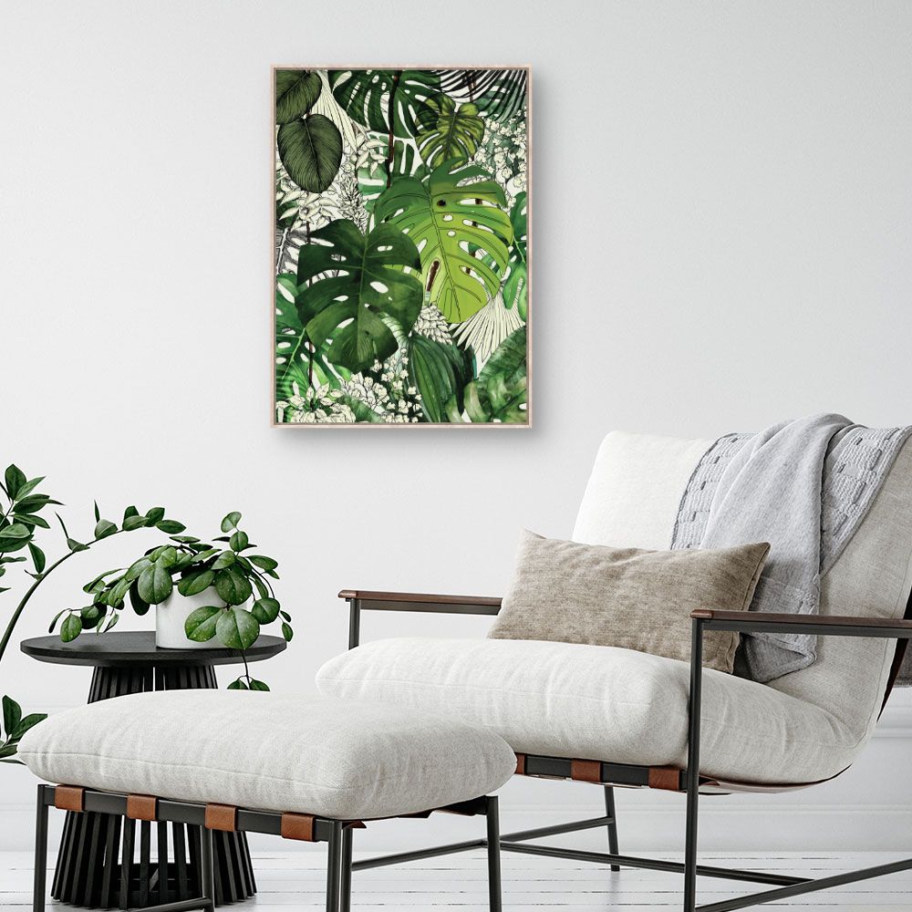Tableau Feuillage luxuriant