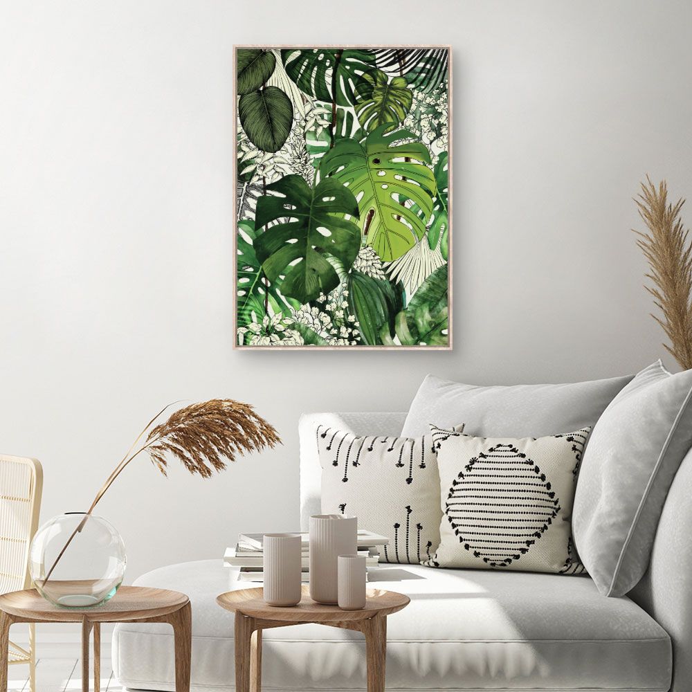 Tableau Feuillage luxuriant