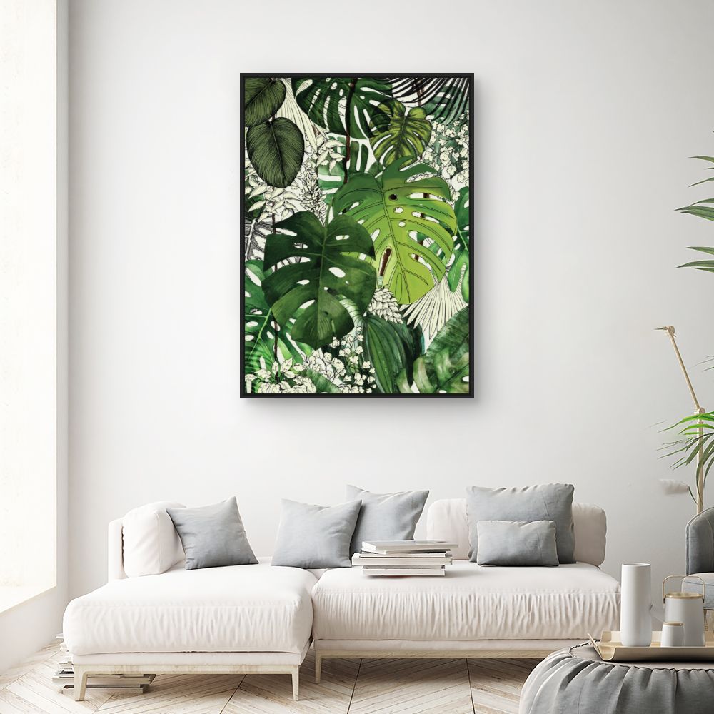 Tableau Feuillage luxuriant