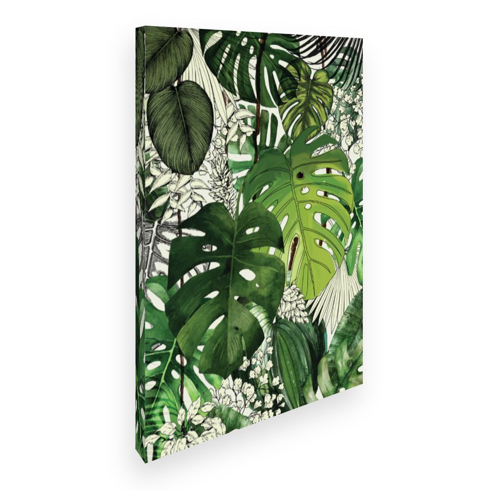 Toile Feuillage luxuriant