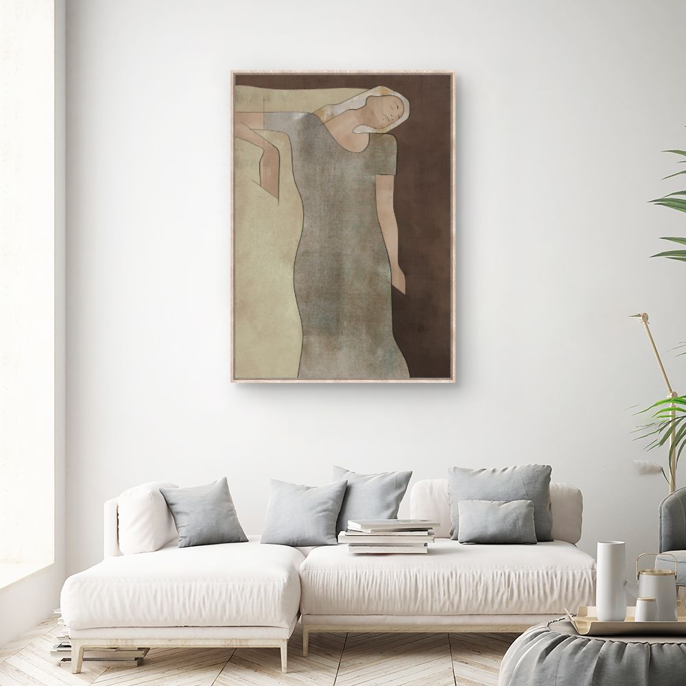 Tableau Femme abstraite élégante
