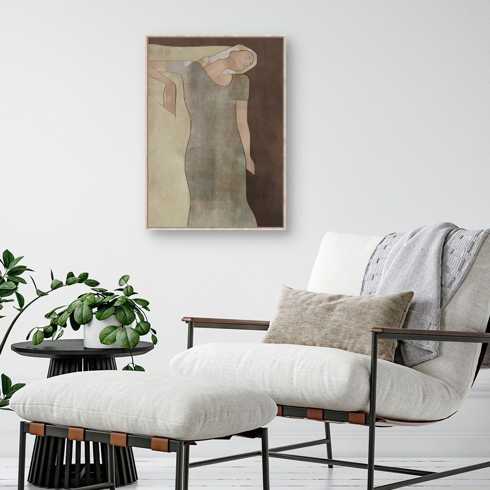 Tableau Femme abstraite élégante