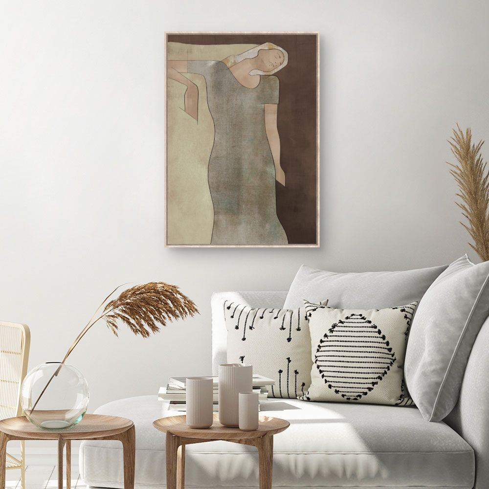 Tableau Femme abstraite élégante