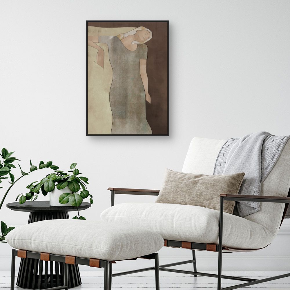Tableau Femme abstraite élégante