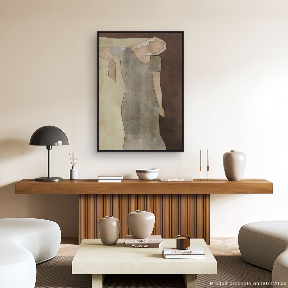 Tableau Femme abstraite élégante