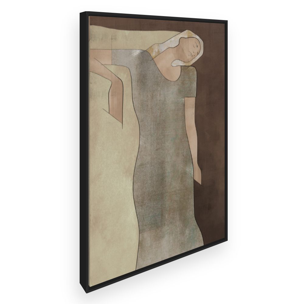 Toile Femme abstraite élégante