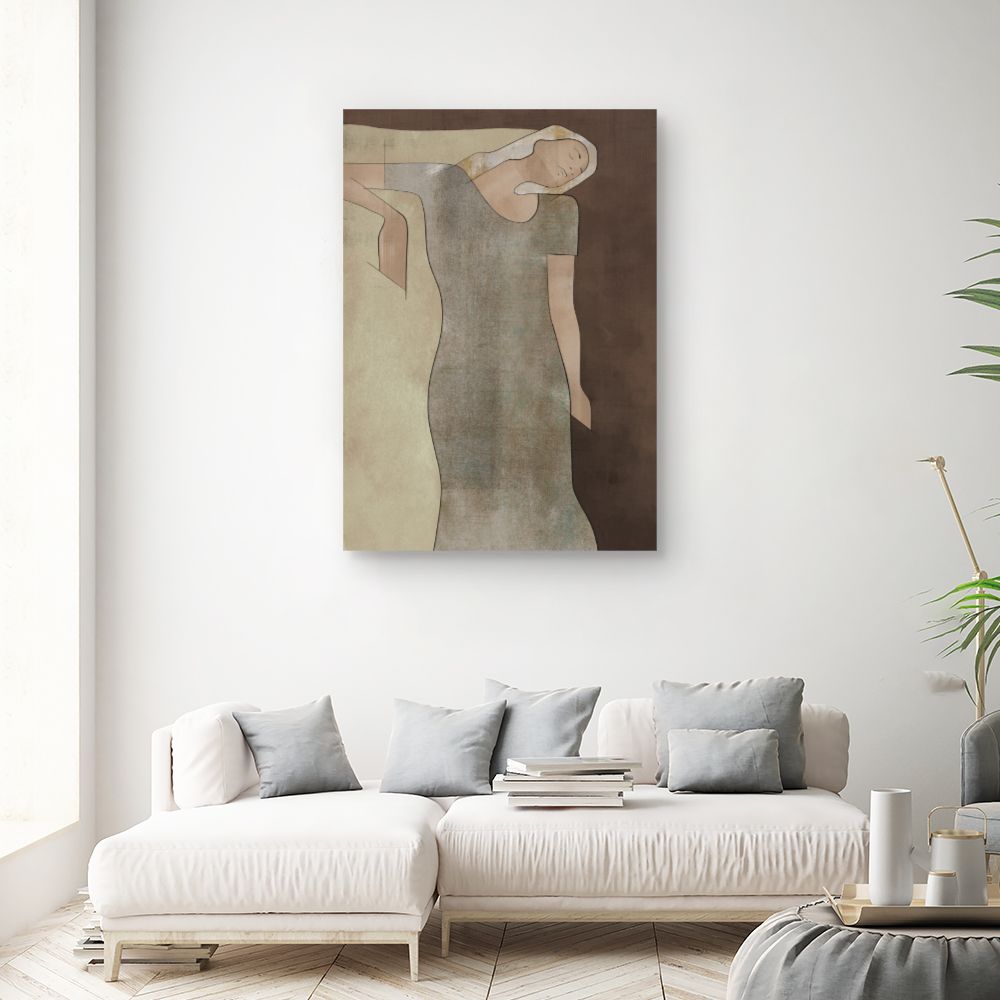 Tableau Femme abstraite élégante