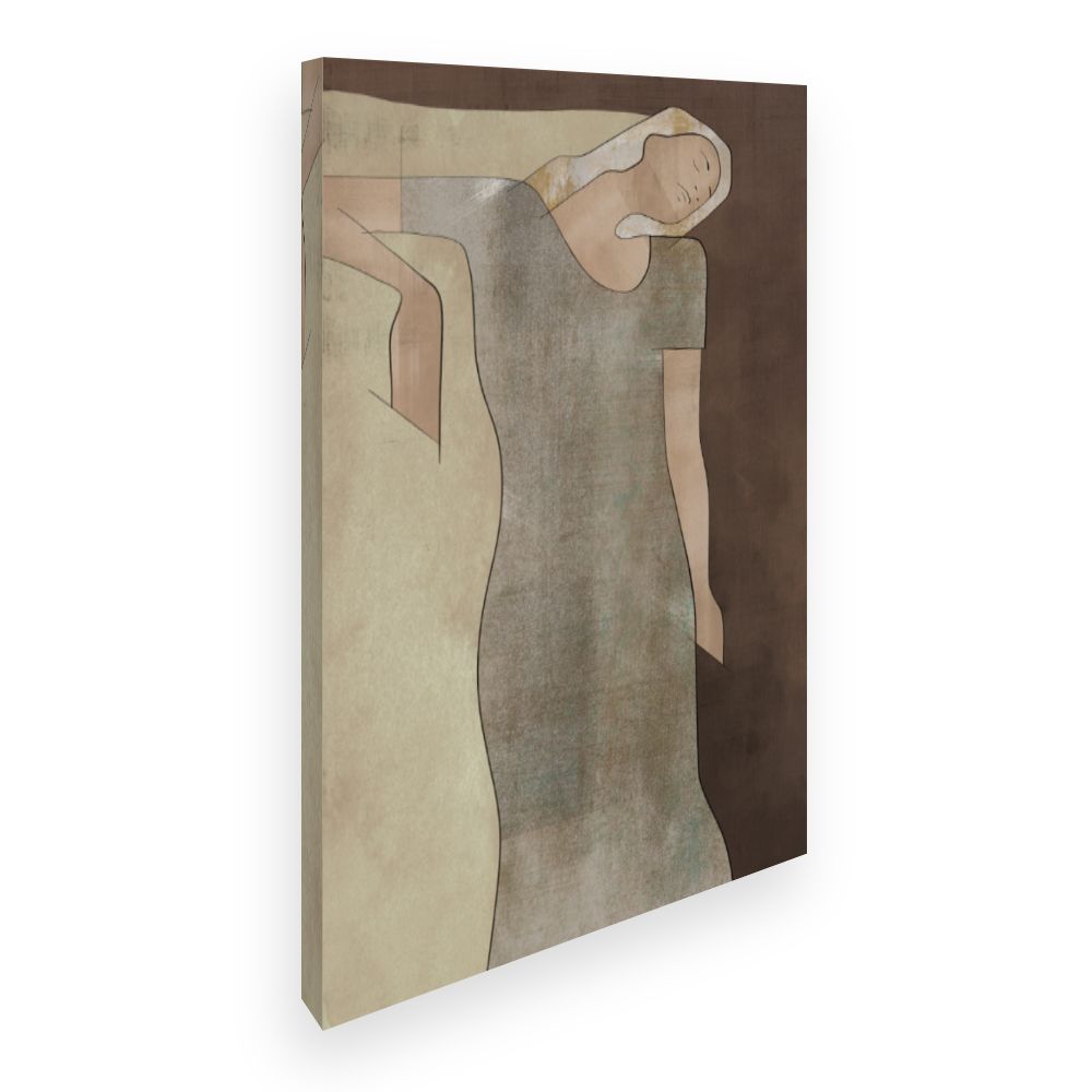 Toile Femme abstraite élégante