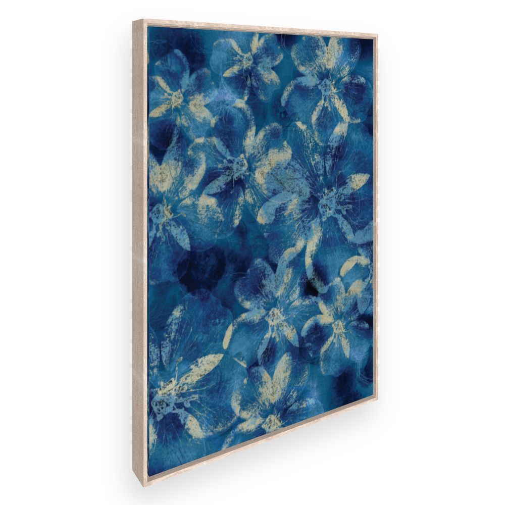 Toile Fleurs abstraites