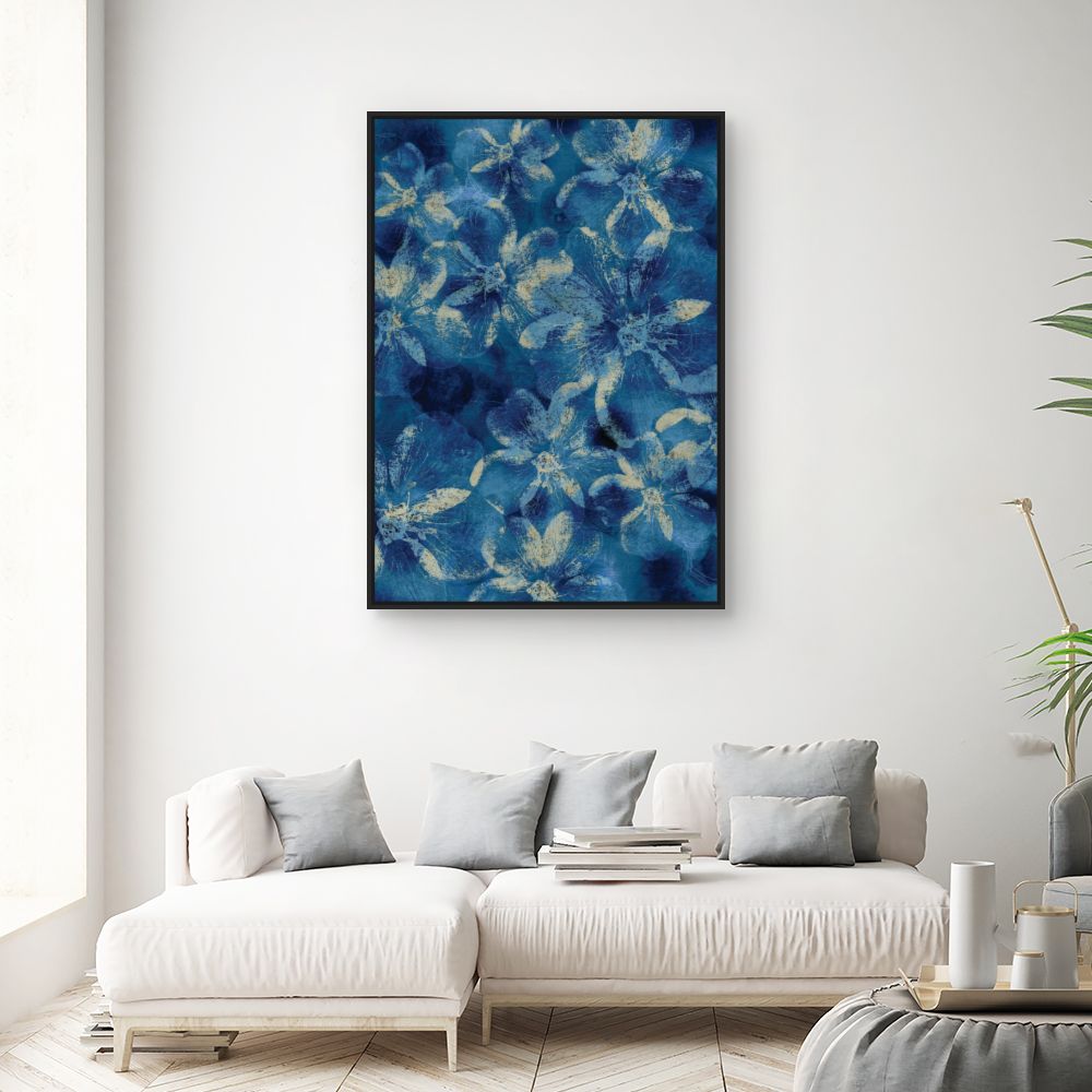 Tableau Fleurs abstraites