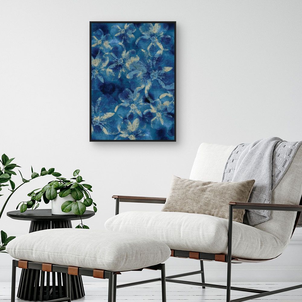 Tableau Fleurs abstraites