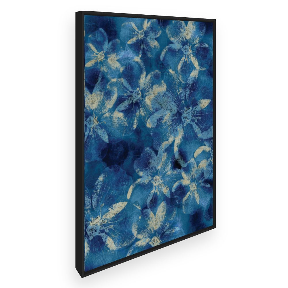 Toile Fleurs abstraites