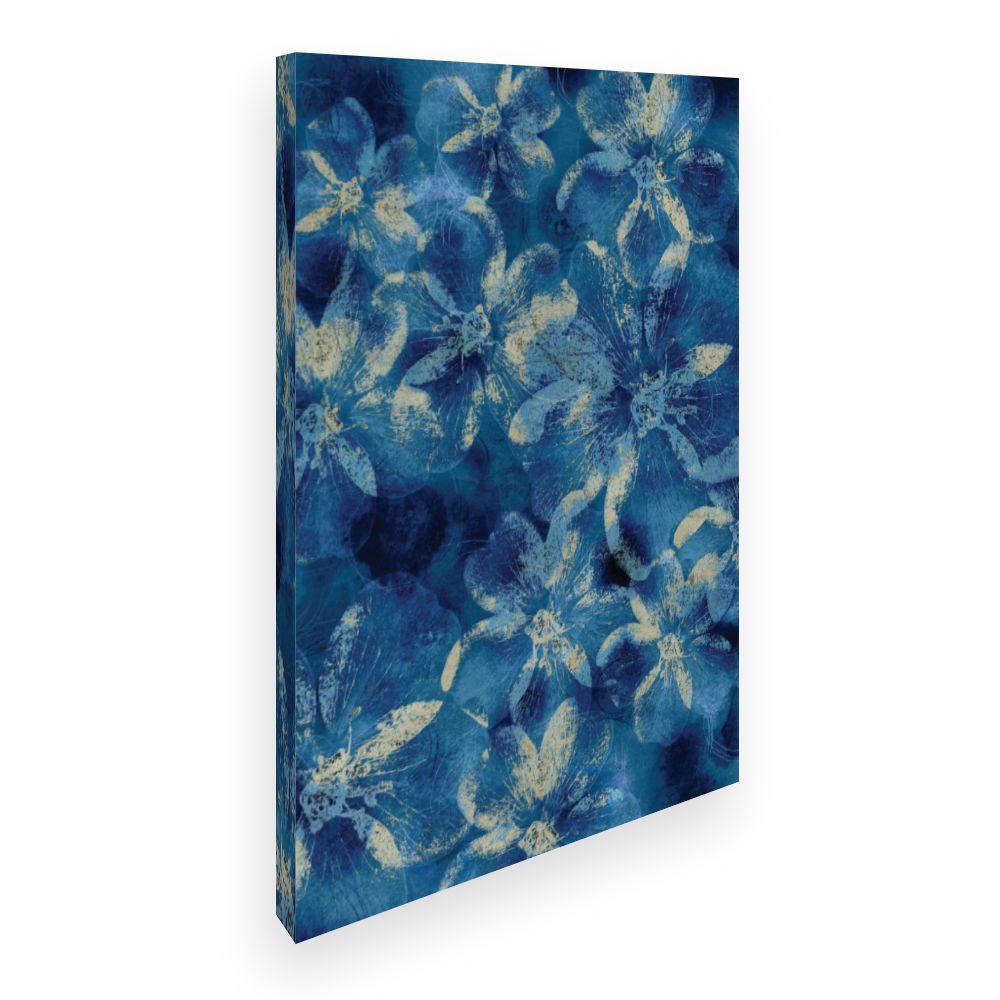 Toile Fleurs abstraites