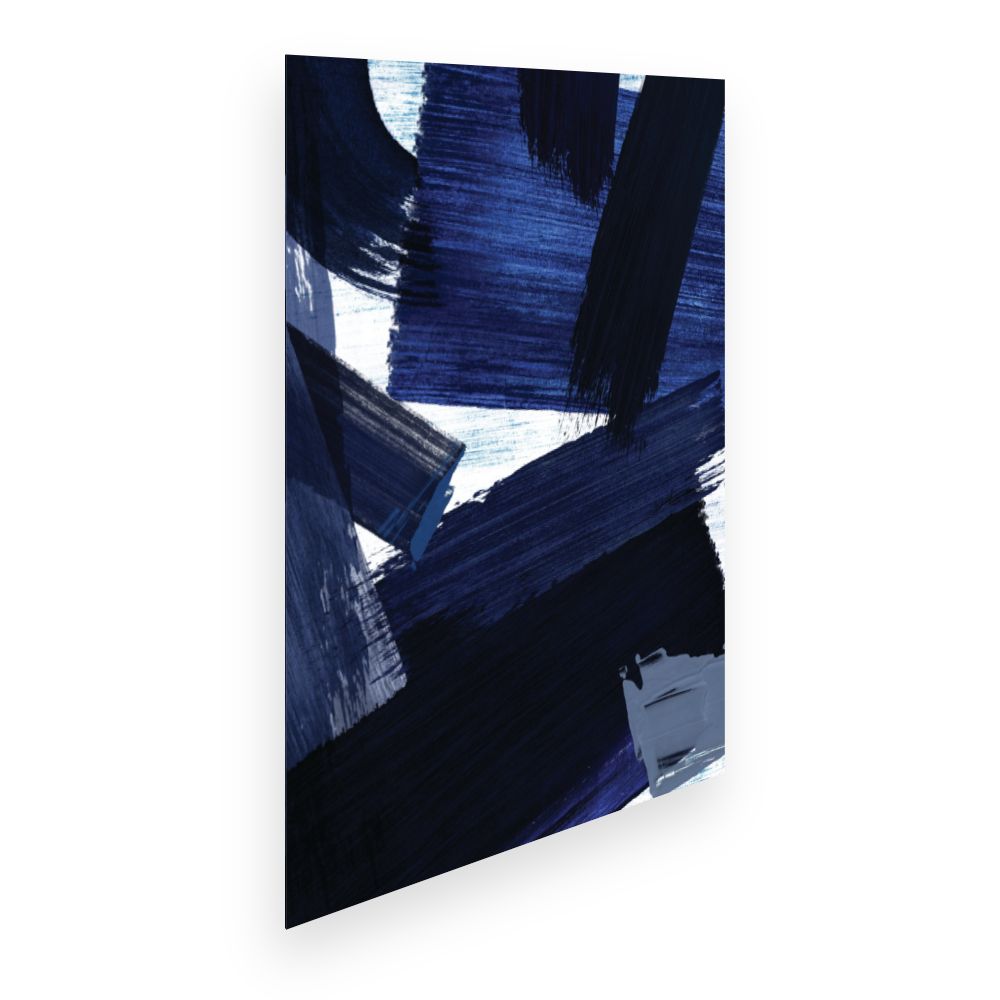 Affiche Touches artistiques abstraites