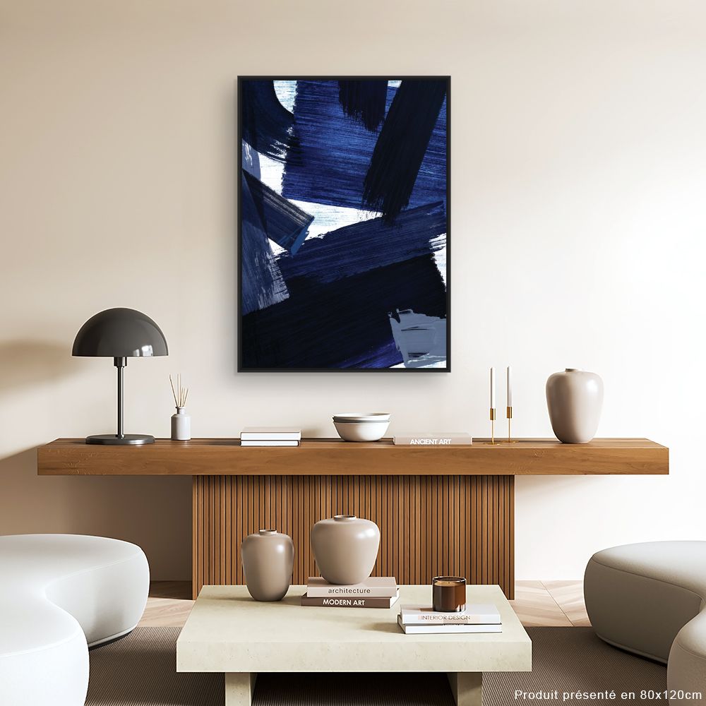 Tableau Traits abstraits audacieux