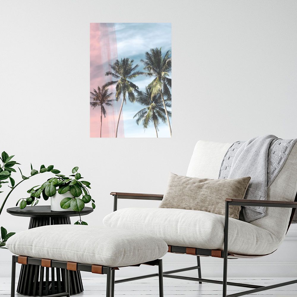 Affiche Palmiers tropicaux