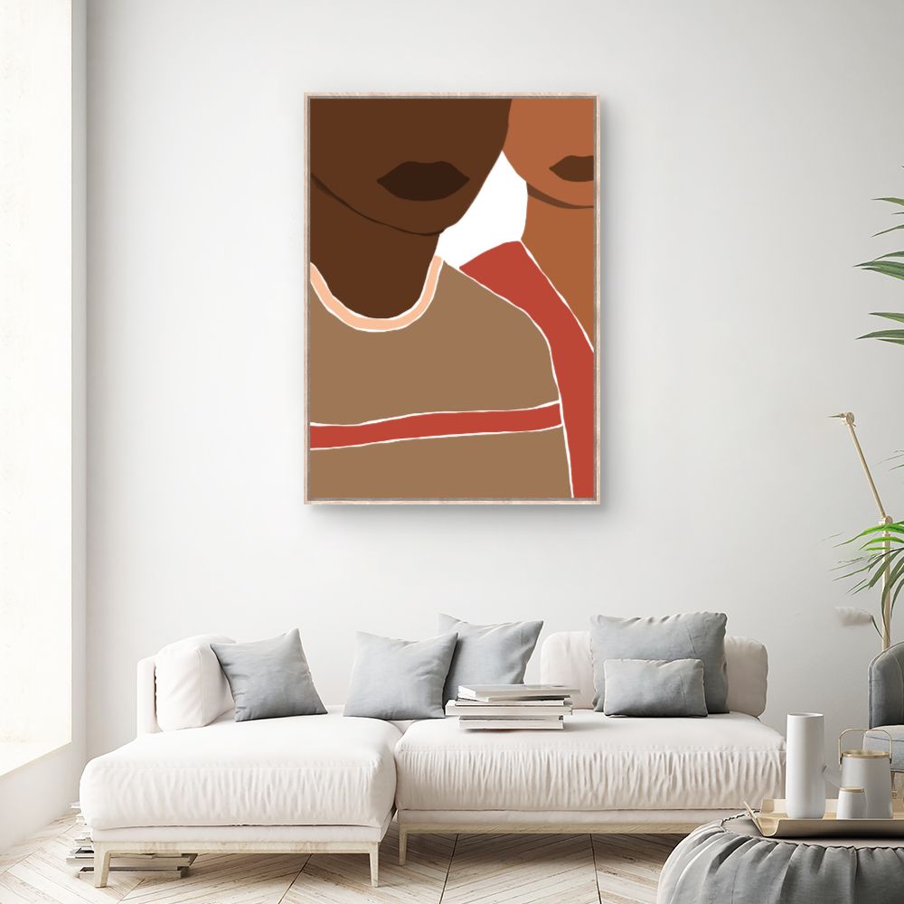 Tableau Portraits minimalistes