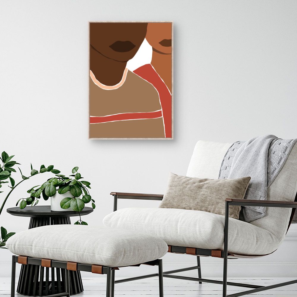 Tableau Portraits minimalistes