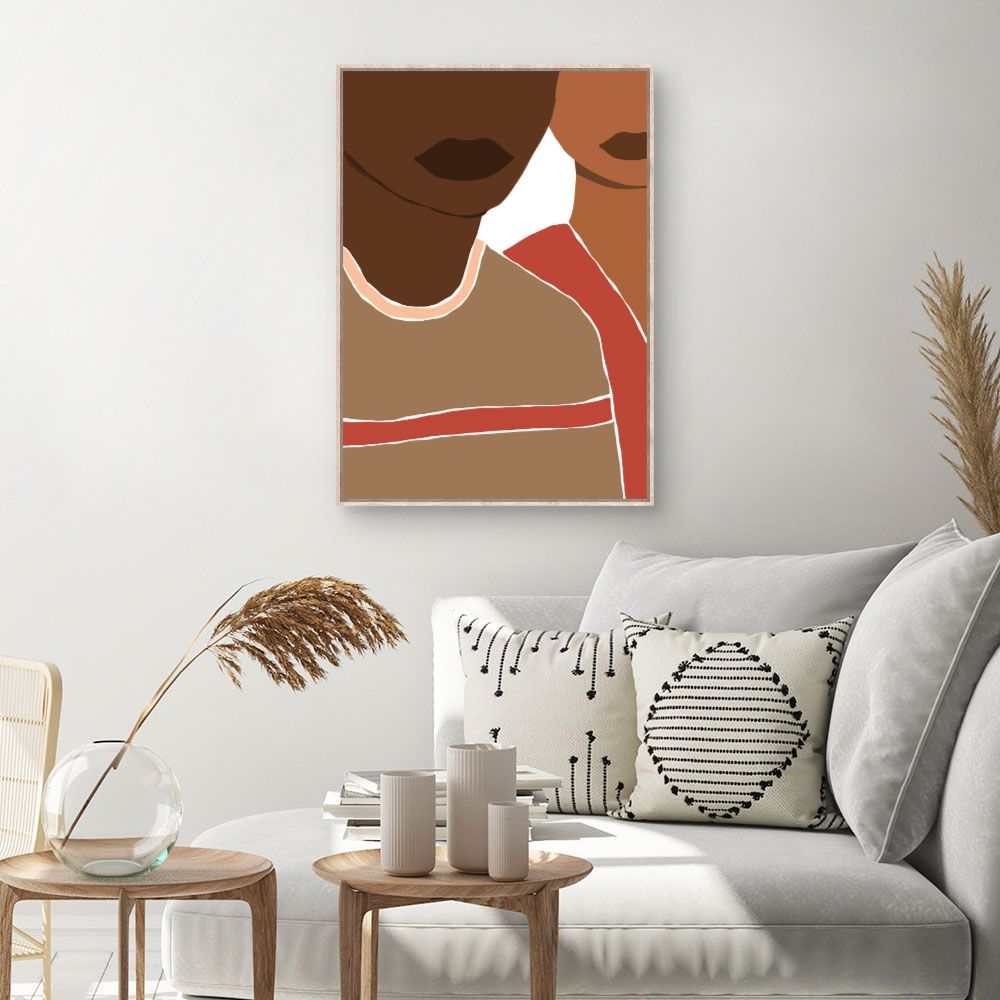 Tableau Portraits minimalistes