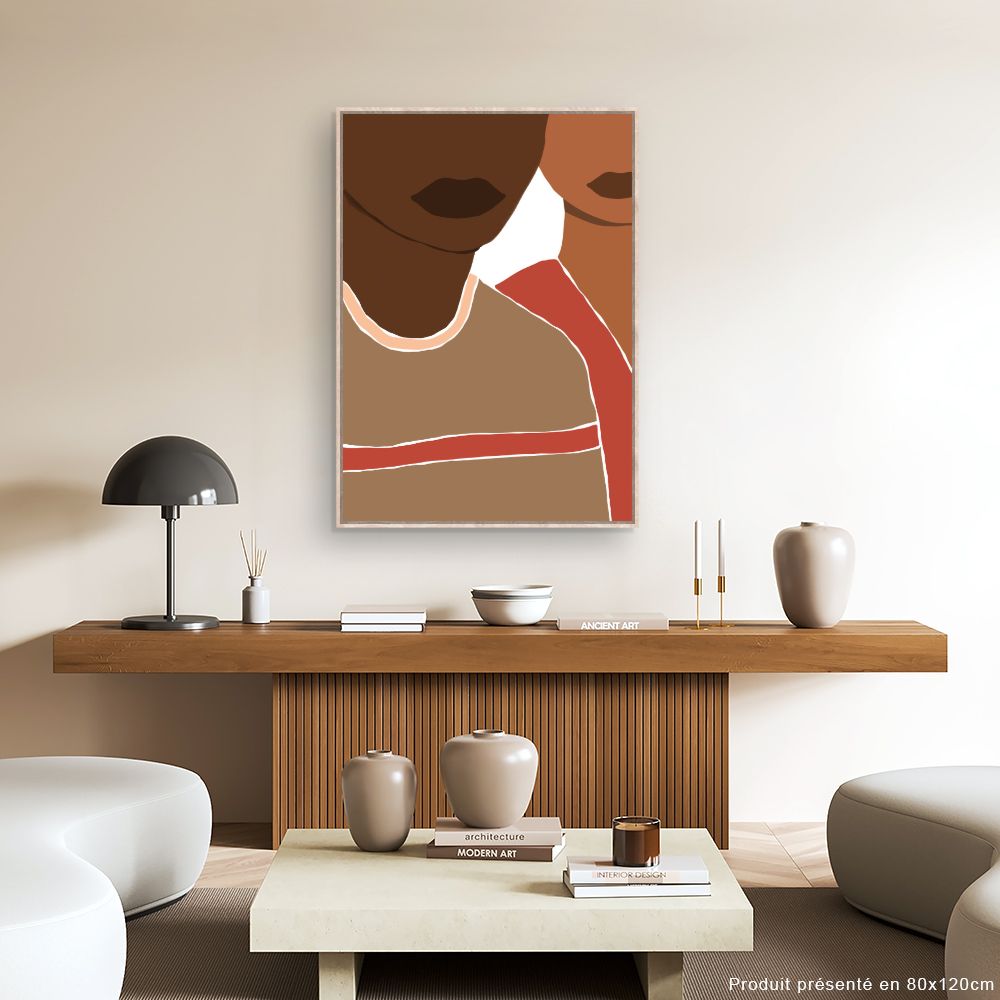 Tableau Portraits minimalistes