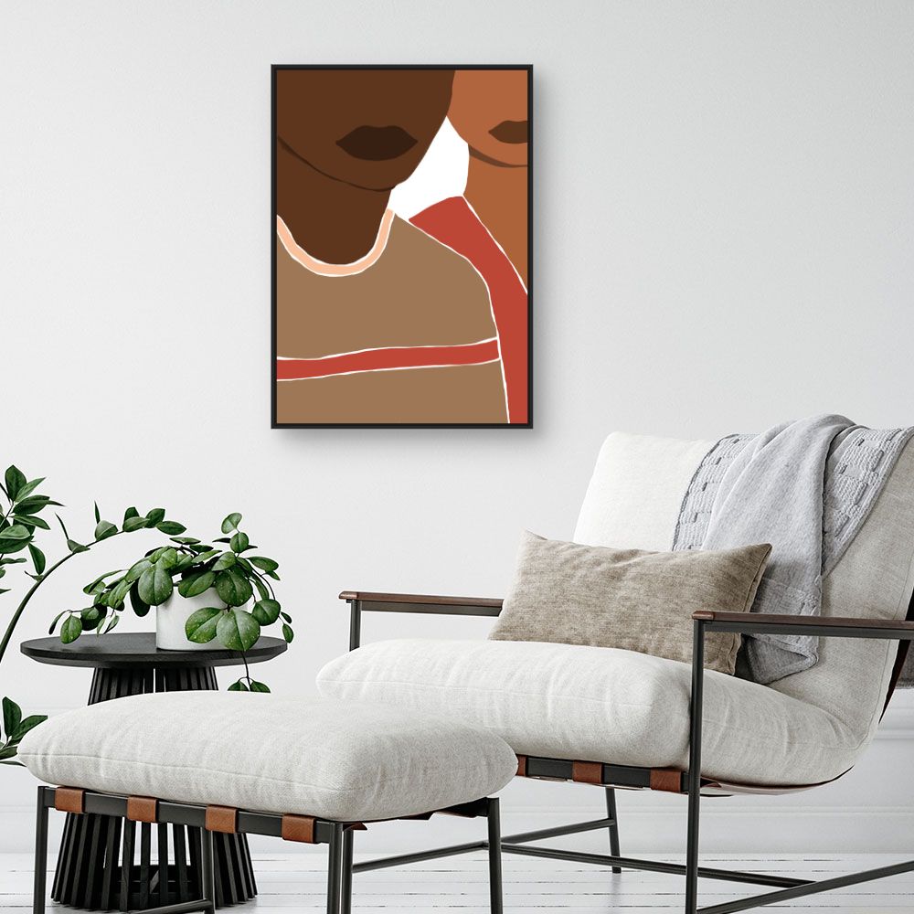 Tableau Portraits minimalistes