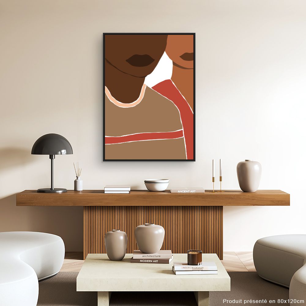 Tableau Portraits minimalistes