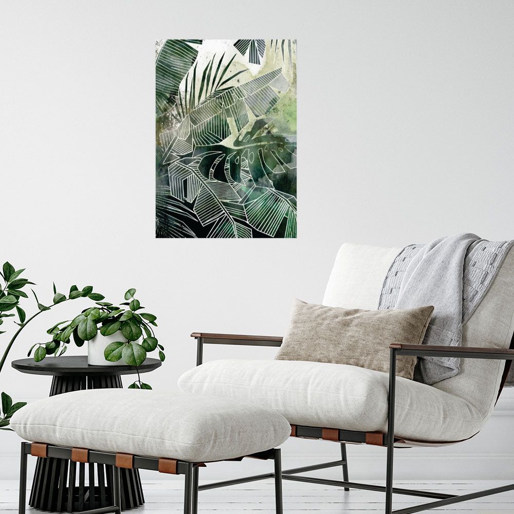 Affiche Feuillage stylisé