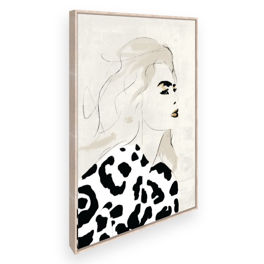 Toile Portrait élégant