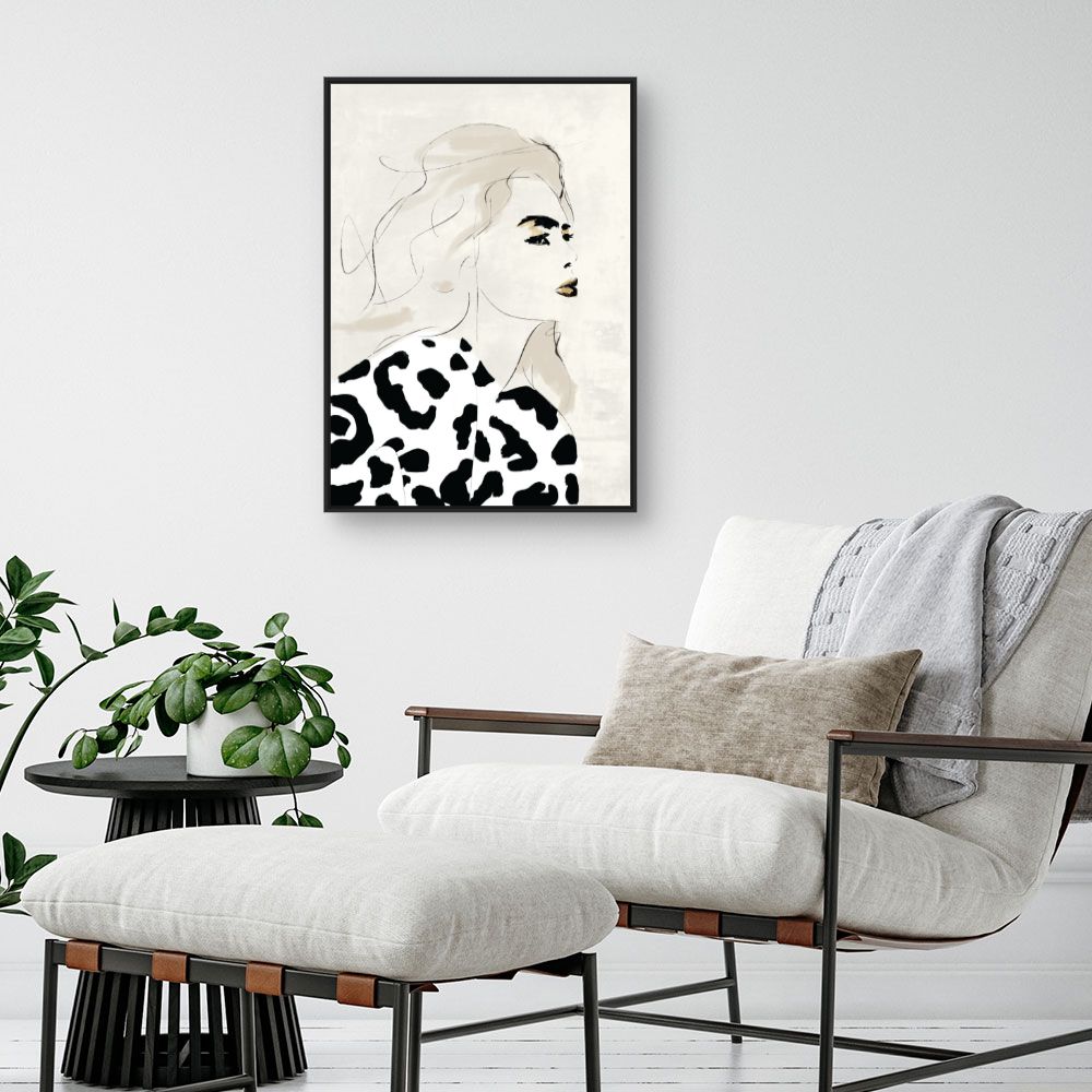 Tableau Portrait élégant