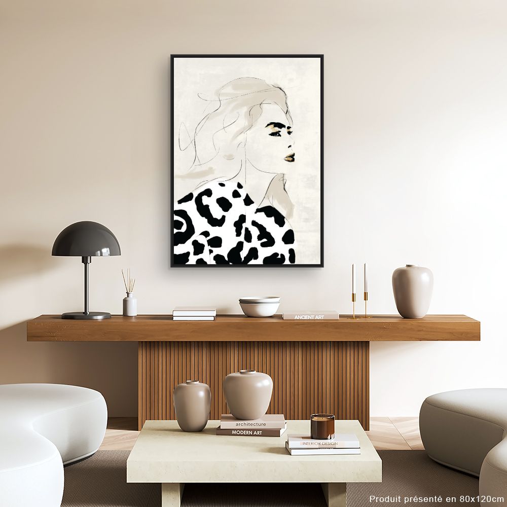 Tableau Portrait élégant