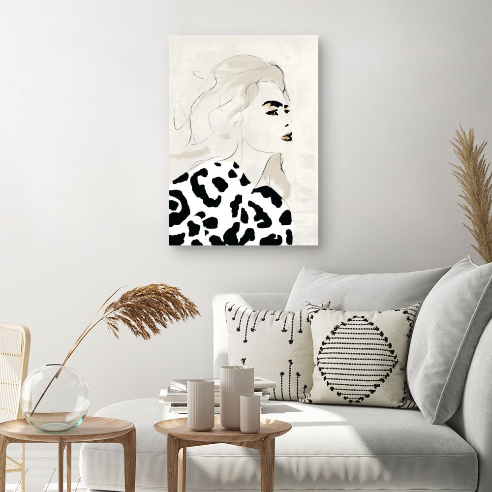 Tableau Portrait élégant