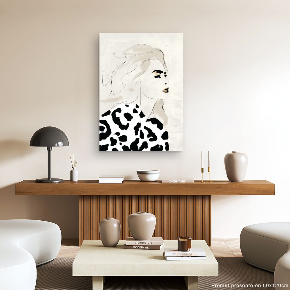 Tableau Portrait élégant