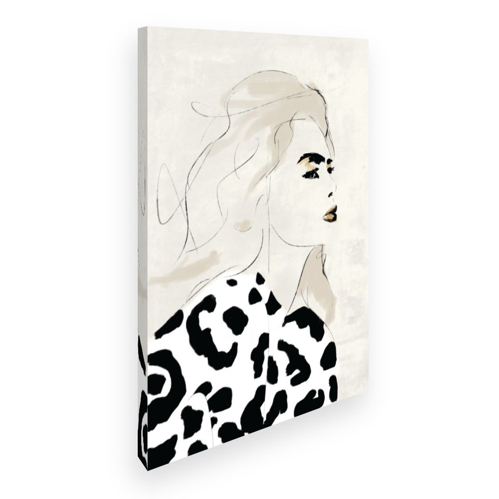 Toile Portrait élégant