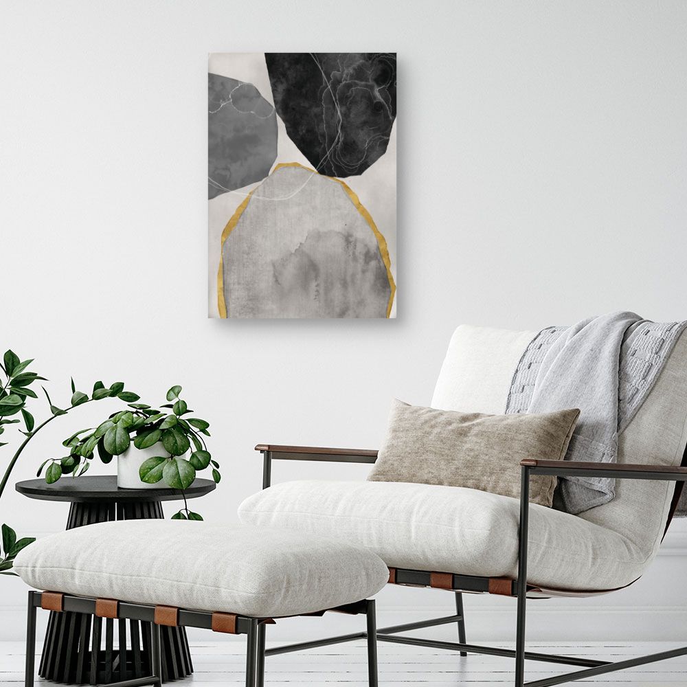 Tableau Formes organiques élégantes