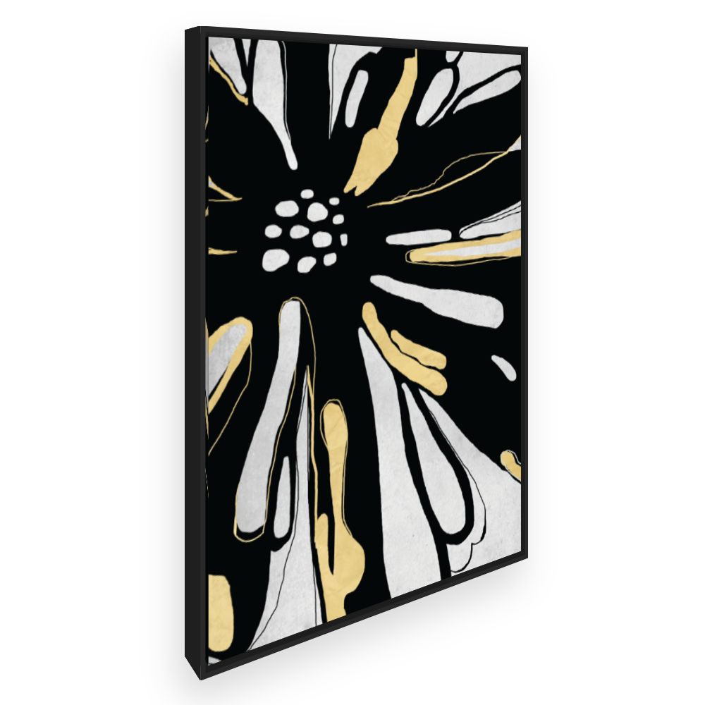 Toile Fleur abstraite élégante