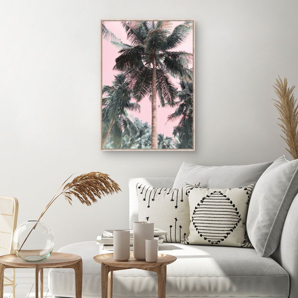 Tableau Palmiers exotiques