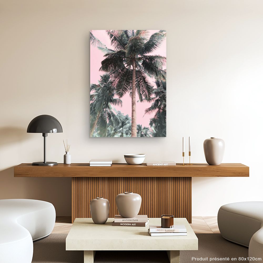 Tableau Palmiers exotiques