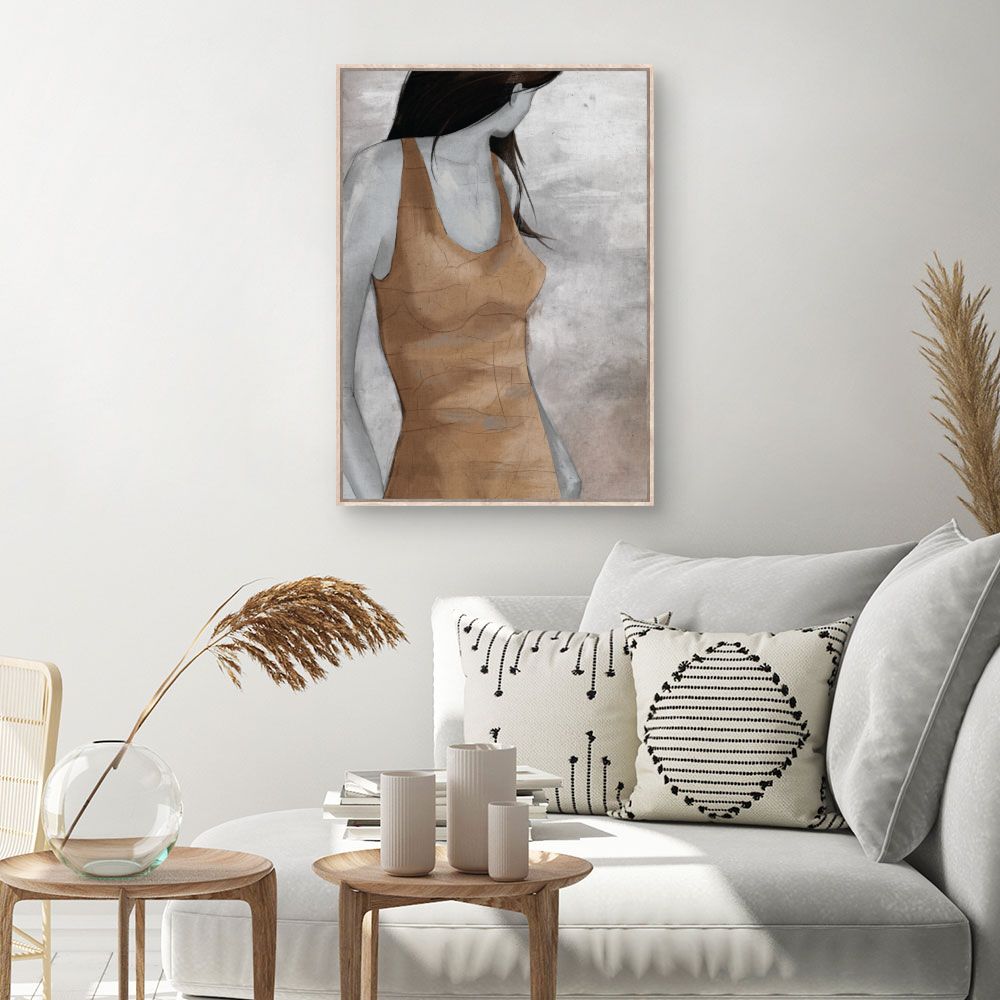Tableau Élégance abstraite féminine