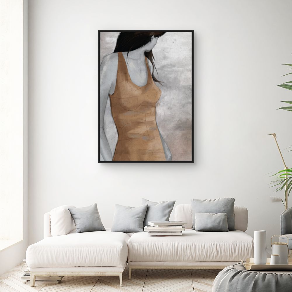 Tableau Élégance abstraite féminine