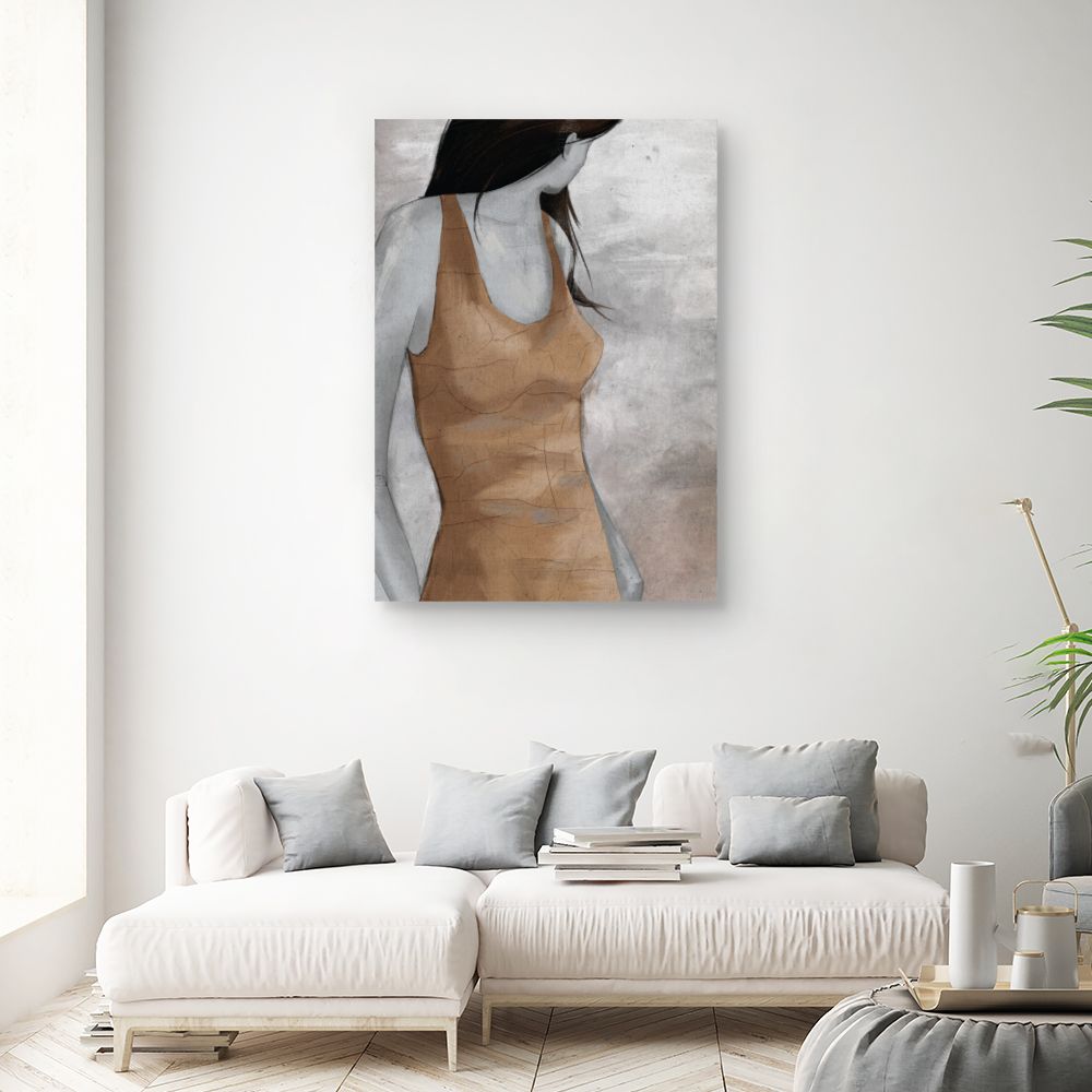 Tableau Élégance abstraite féminine