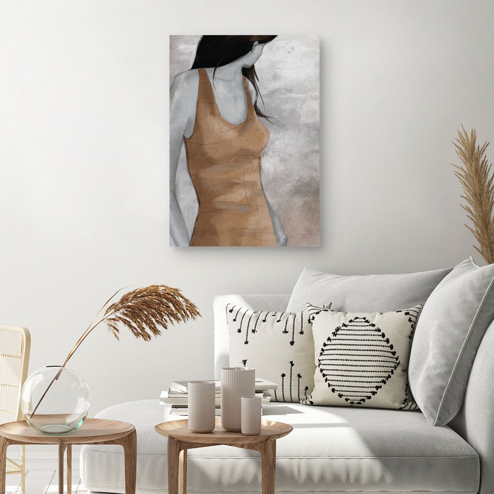 Tableau Élégance abstraite féminine