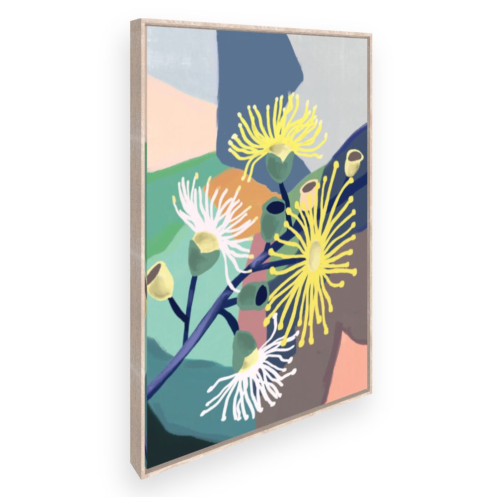 Toile Fleurs éclatantes