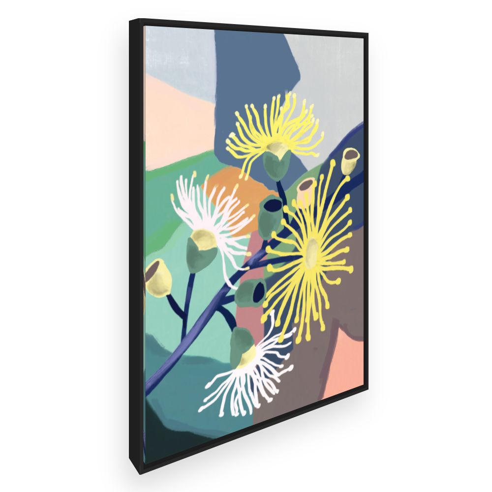 Toile Fleurs éclatantes