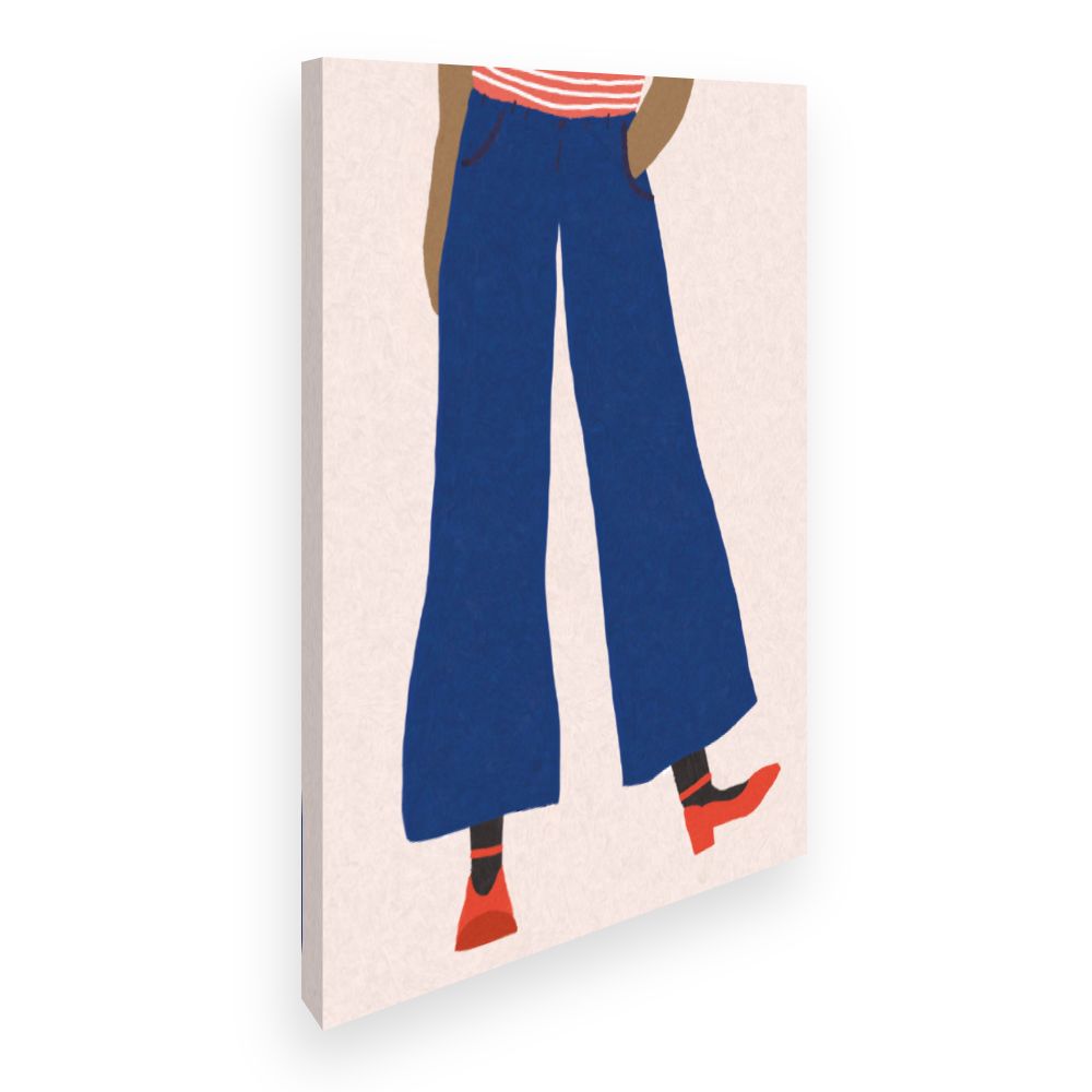 Toile Élégance décontractée