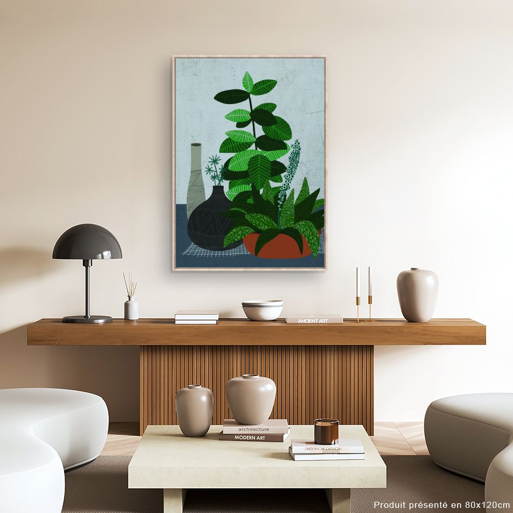 Tableau Feuilles luxuriantes