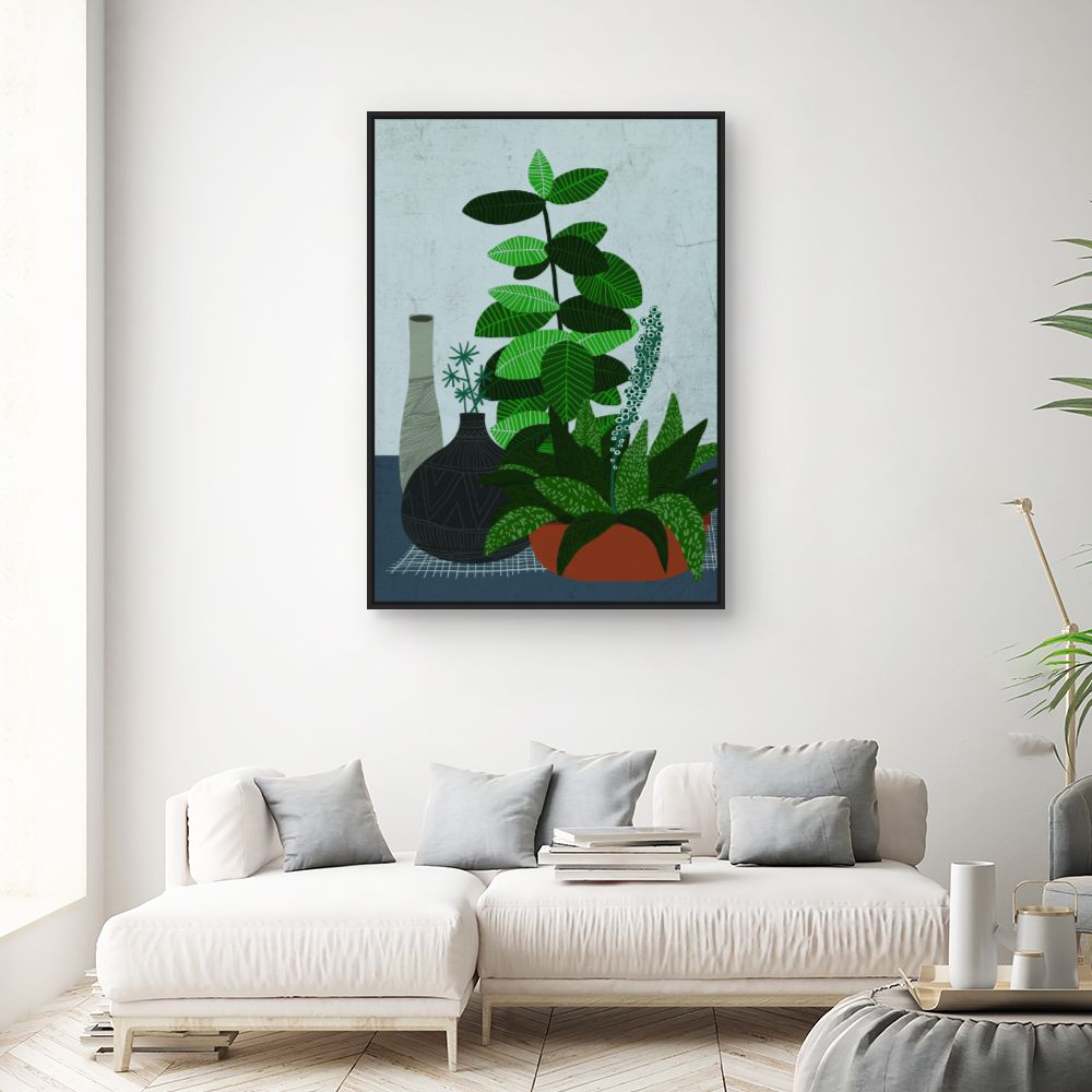 Tableau Feuilles luxuriantes