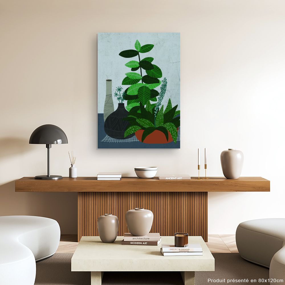 Tableau Feuilles luxuriantes
